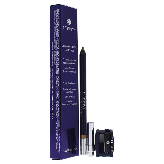 By Terry Crayon Khol Terrybly Waterproof Color Eye Pencil - # 15 Gold Ornament by By Terry for Women - 0.042 oz Eyeliner