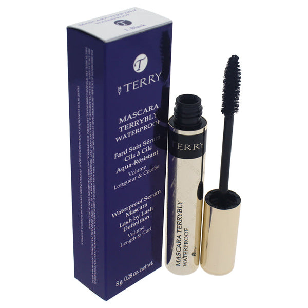 By Terry Mascara Terrybly Waterproof - # 1 Black by By Terry for Women - 0.28 oz Mascara