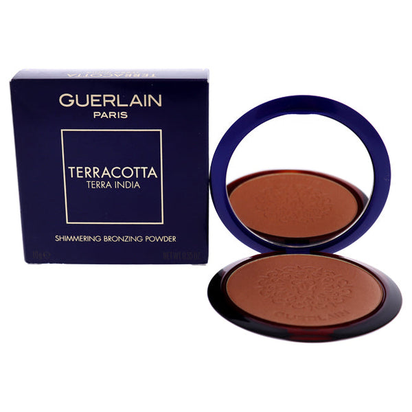 Guerlain Terracotta Terra India Shimmering Bronzing Powder by Guerlain for Women - 0.35 oz Powder