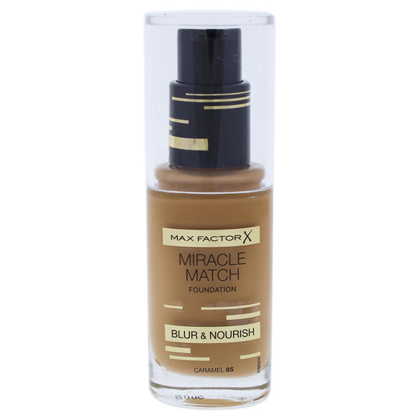 Max Factor Miracle Match Foundation - # 85 Caramel by Max Factor for Women - 1 oz Foundation