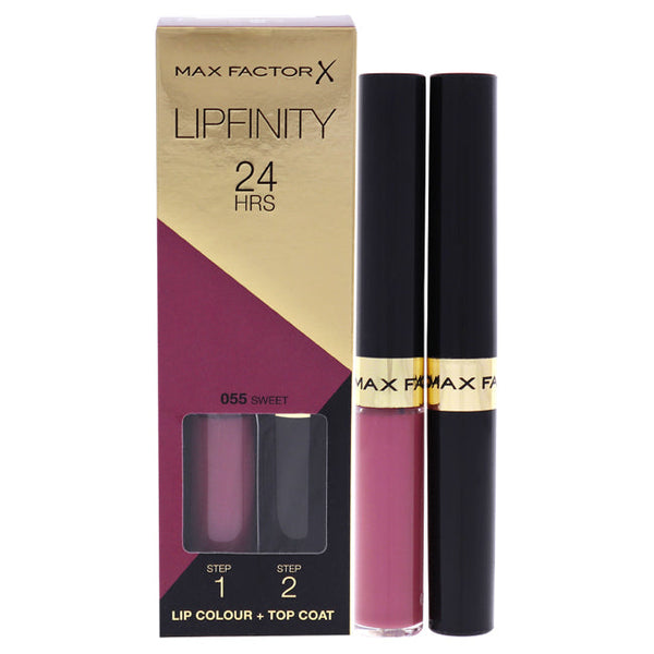 Max Factor Lipfinity Lipstick - 055 Sweet by Max Factor for Women - 0.14 oz Lipstick