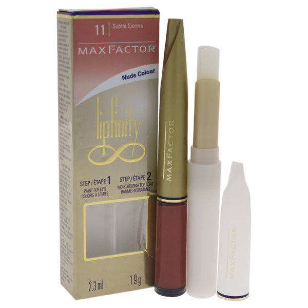 Max Factor Lipfinity - 011 Subtle Sienna by Max Factor for Women - 4.2 g Lip Gloss