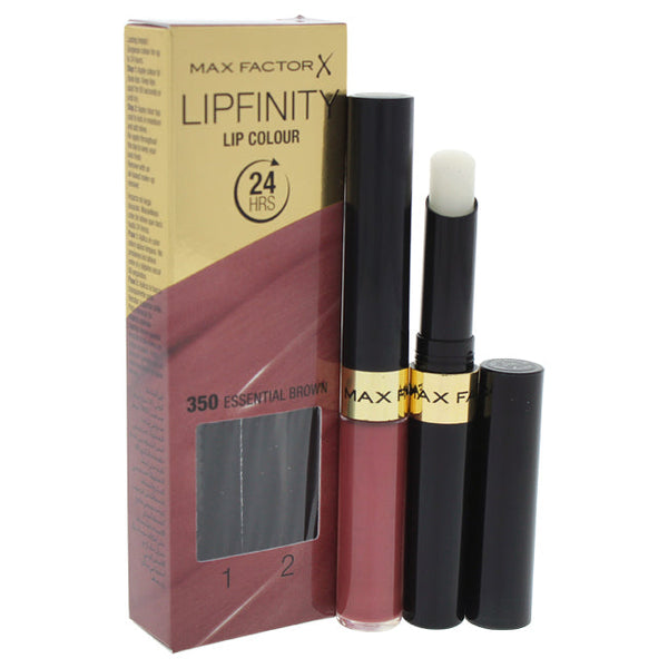 Max Factor Lipfinity - 350 Essential Brown by Max Factor for Women - 4.2 g Lip Gloss