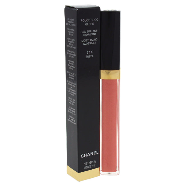 Chanel Rouge Coco Gloss Moisturizing Glossimer - # 744 Subtil by Chane –  Fresh Beauty Co. USA