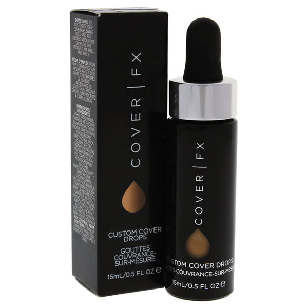 Cover FX Custom Cover Drops - # G50 by Cover FX for Women - 0.5 oz Foundation