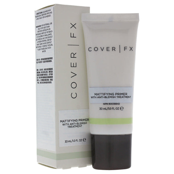 Cover FX Mattifying Primer with Anti-Acne Treatment by Cover FX for Women - 1 oz Primer