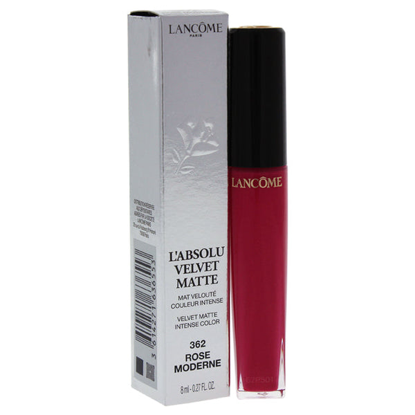 Lancome LAbsolu Velvet Matte Lip Gloss - # 362 Rose Moderne by Lancome for Women - 0.27 oz Lip Gloss