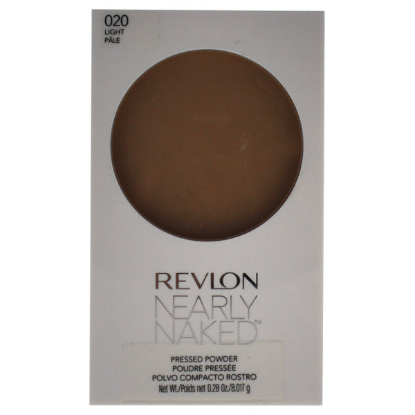 Revlon Nearly Naked Pressed Powder - # 020 Light by Revlon for Women - 0.28 oz Powder