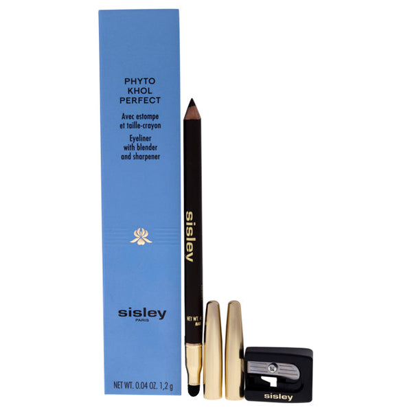 Sisley Phyto Khol Perfect Eyeliner With Blender and Sharpener - 10 Ebony by Sisley for Women - 0.04 oz Eyeliner