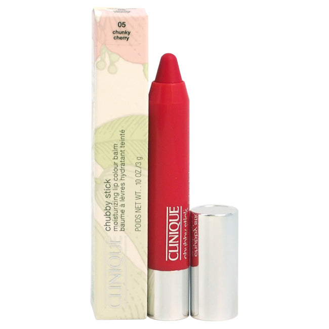 Clinique Chubby Stick Moisturizing Lip Colour Balm - # 05 Chunky Cherry by Clinique for Women - 0.1 oz Lipstick