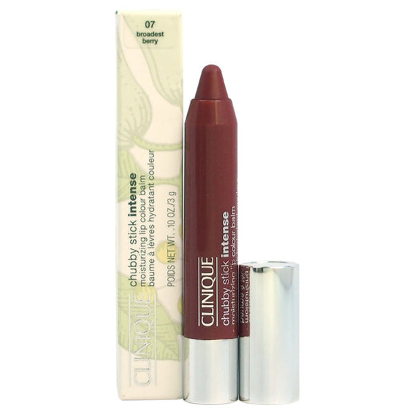 Clinique Chubby Stick Intense Moisturizing Lip Colour Balm - # 07 Broadest Berry by Clinique for Women - 0.1 oz Lipstick