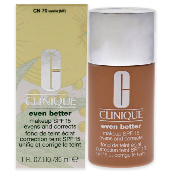 Clinique Even Better Makeup SPF 15 - 07 Vanilla (MF-G) - Dry To Combination Oily Skin by Clinique for Women - 1 oz Foundation
