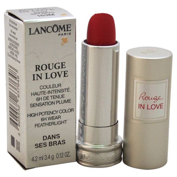 Lancome Rouge In Love High Potency Color Lipstick - # 163M Dans Ses Bras by Lancome for Women - 0.12 oz Lipstick