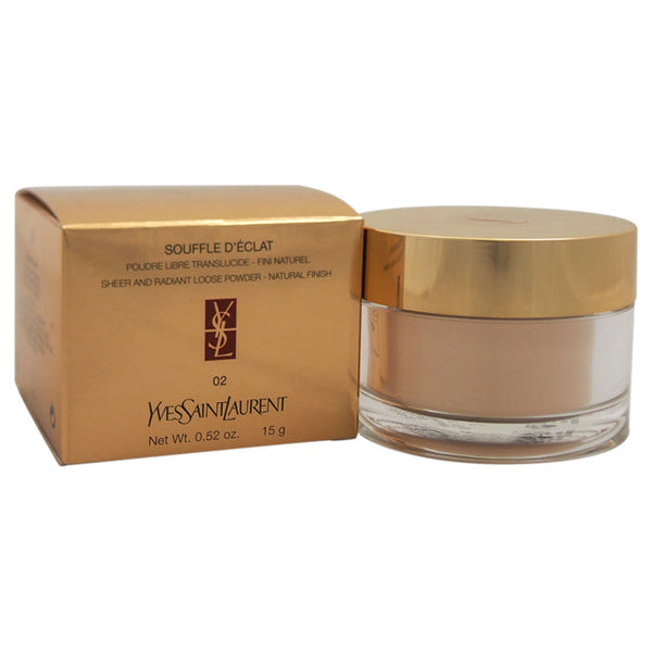 Yves Saint Laurent Souffle DEclat Sheer and Radiant Loose Powder Natural Finish - 2 by Yves Saint Laurent for Women - 0.52 oz Powder