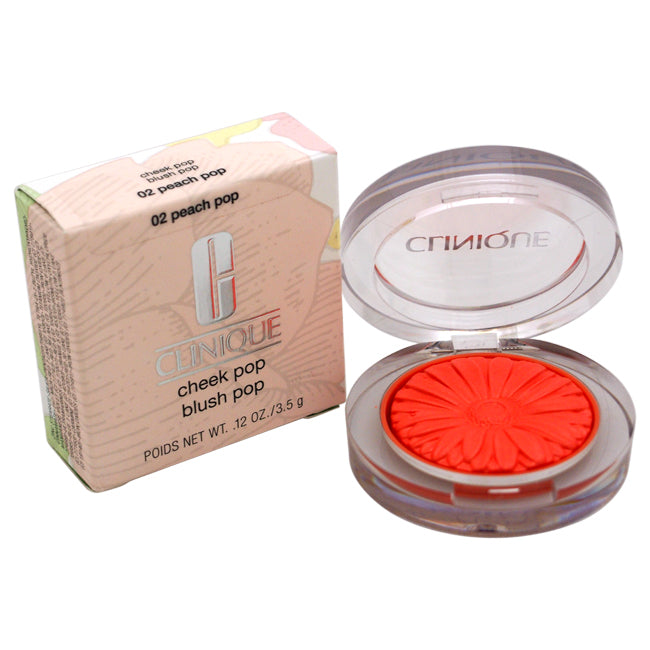 Clinique Cheek Pop Blush Pop - 02 Peach Pop by Clinique for Women - 0.14 oz Blush