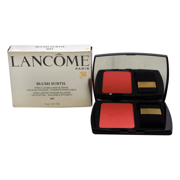 Lancome Blush Subtil Long Lasting Powder Blusher - # 031 Pepite De Corail by Lancome for Women - 0.21 oz Powder