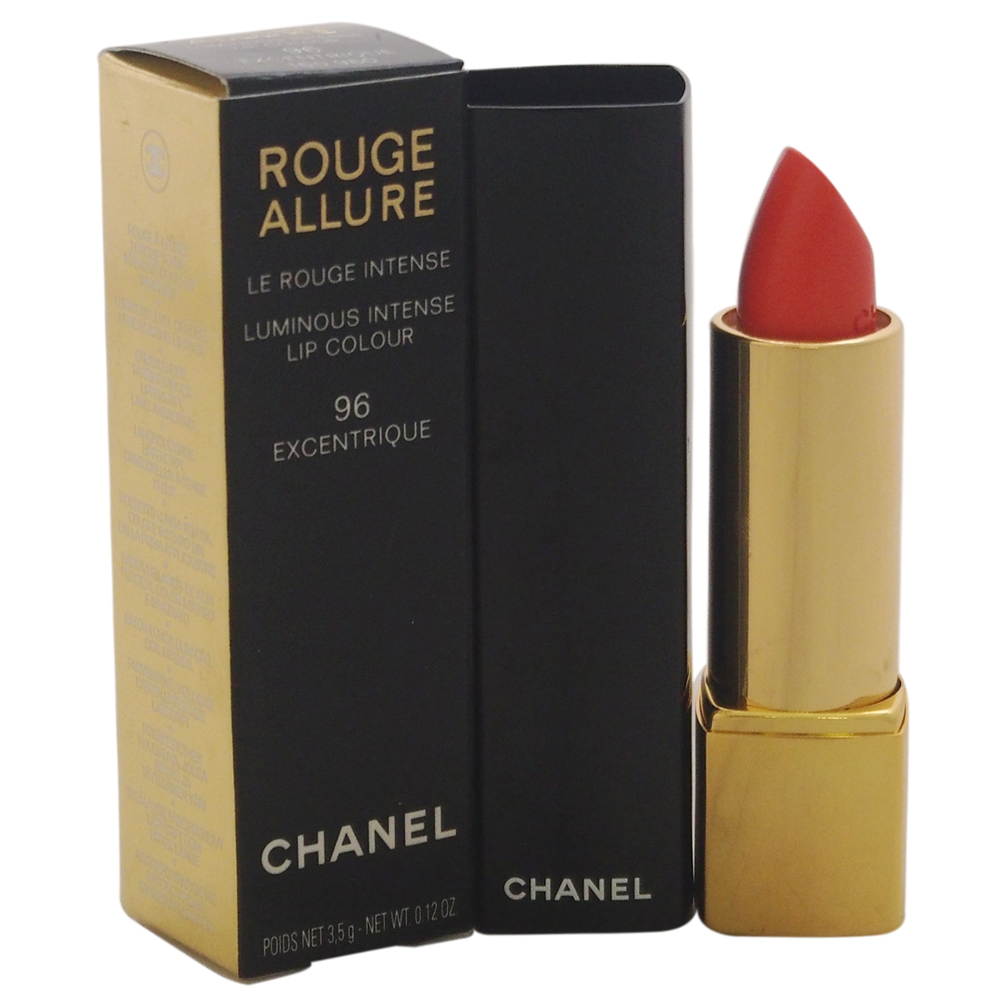 Chanel Rouge Allure Luminous Intense Lip Colour - 96 Excentrique by Chanel  for Women - 0.12 oz Lipstick – Fresh Beauty Co. USA