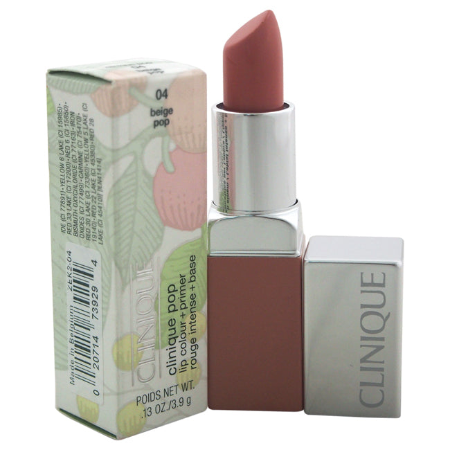 Clinique Clinique Pop Lip Colour + Primer - # 04 Beige Pop by Clinique for Women - 0.13 oz Lipstick