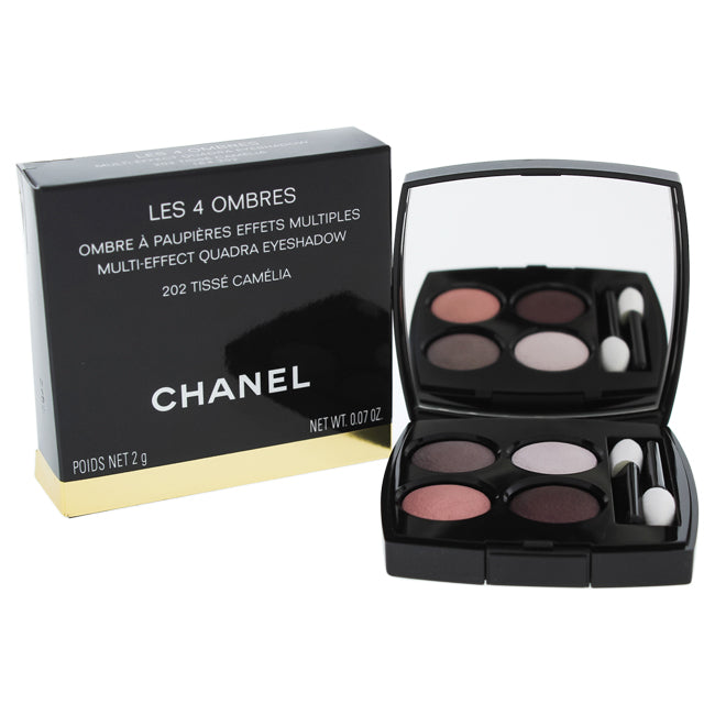 Chanel Les 4 Ombres Multi-Effect Quadra Eyeshadow - 202 Tisse Camelia by  Chanel for Women - 0.07 oz Eyeshadow