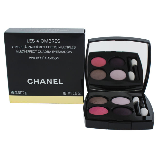 Chanel Les 4 Ombres Multi-Effect Quadra Eyeshadow - 228 Tisse Cambon by Chanel  for Women - 0.07 oz Eyeshadow – Fresh Beauty Co. USA