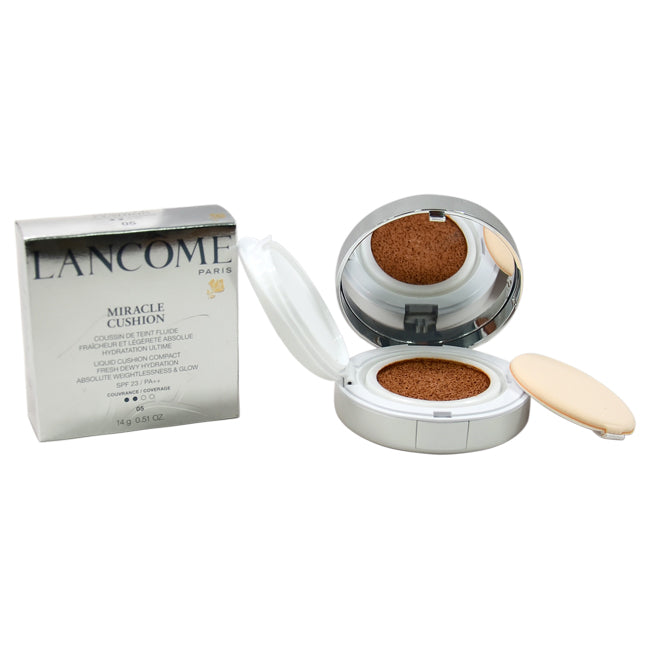 Lancome Miracle Cushion Liquid Cushion Compact Foundation SPF 23/PA++ - # 05 Beige Ambre by Lancome for Women - 0.51 oz Foundation