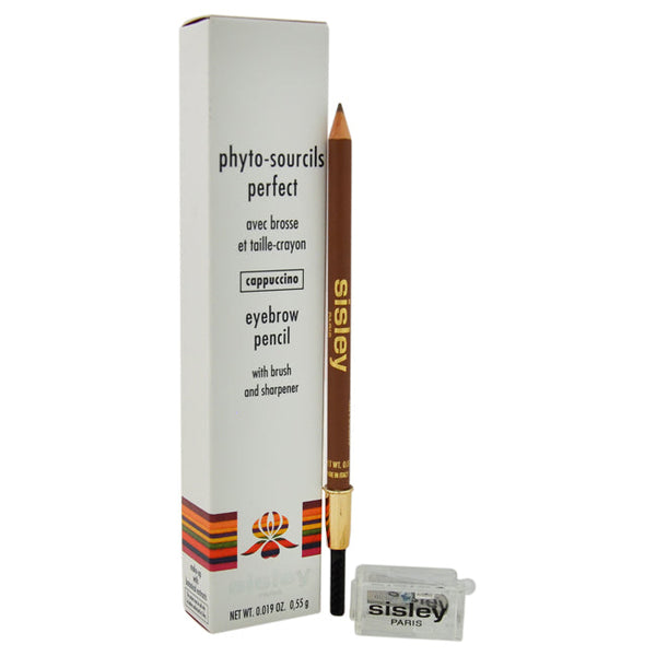 Sisley Phyto-Sourcils Perfect Eyebrow Pencil With Brush & Sharpener - Cappuccino by Sisley for Women - 0.019 oz Eyebrow Pencil