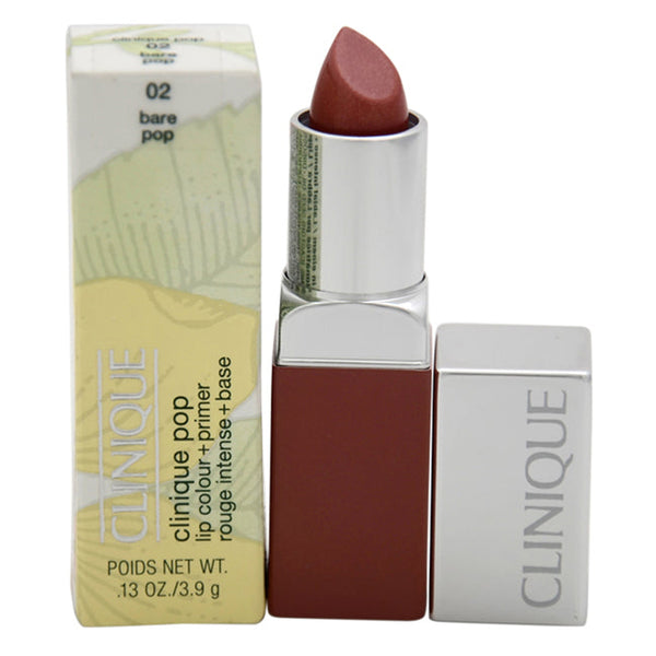 Clinique Clinique Pop Lip Colour + Primer - # 02 Bare Pop by Clinique for Women - 0.13 oz Lipstick