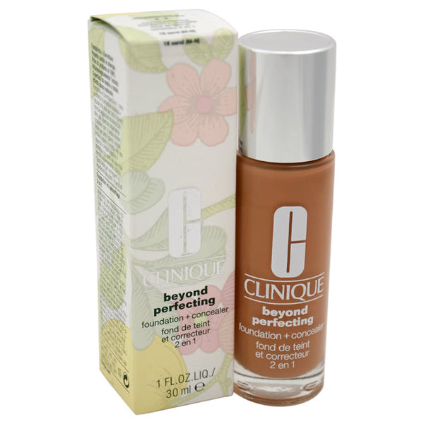 Clinique Beyond Perfecting Foundation Plus Concealer - 18 Sand M-N by Clinique for Women - 1 oz Makeup