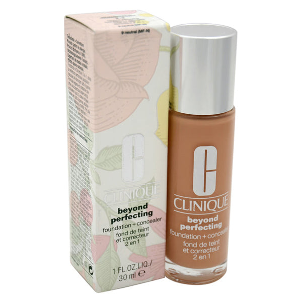 Clinique Beyond Perfecting Foundation Plus Concealer - 9 Neutral MF-N by Clinique for Women - 1 oz Makeup