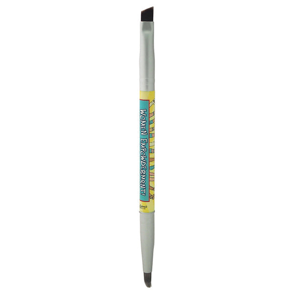 the Balm Women Empowderment - Double-Ended Eyebrow/Eyeliner Brush by the Balm for Women - 1 Pc Brush