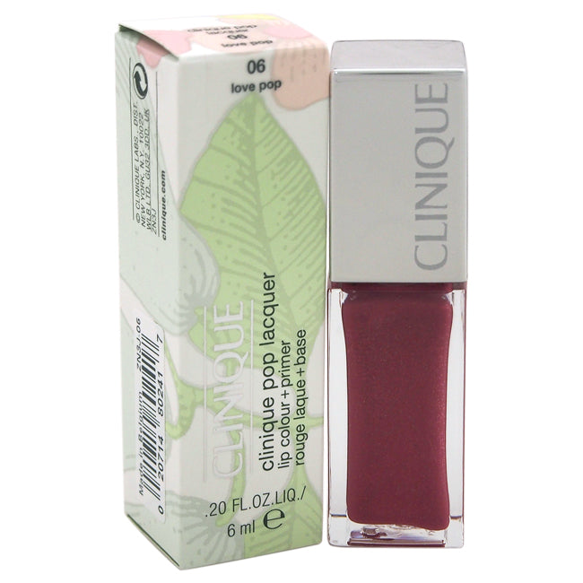 Clinique Clinique Pop Lacquer Lip Colour + Primer - # 06 Love Pop by Clinique for Women - 0.2 oz Lip Gloss