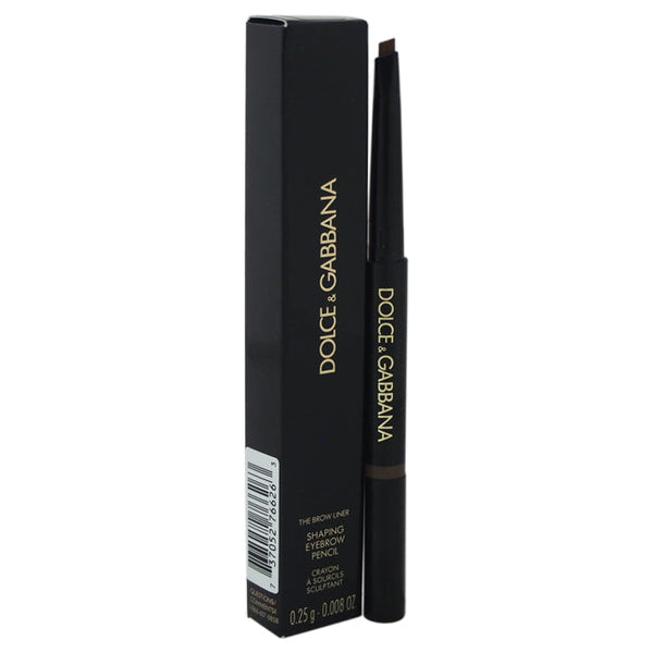 Dolce and Gabbana The Brow Liner Shaping Eyebrow Pencil - 1 Soft Brown by Dolce and Gabbana for Women - 0.008 oz Eyebrow Pencil