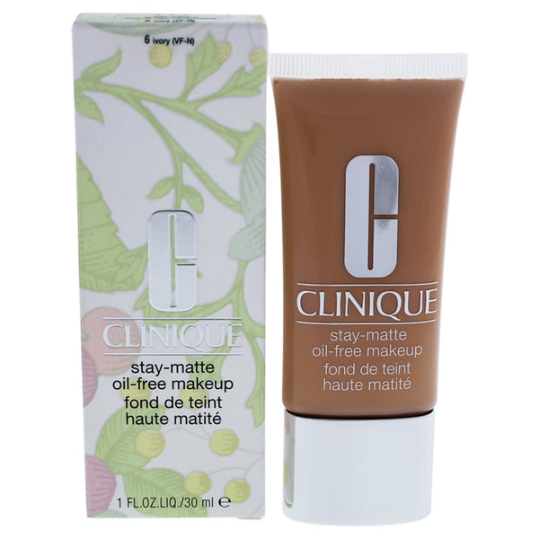 Clinique Stay-Matte Oil-Free Makeup - # 6 Ivory VF - N by Clinique for Women - 1 oz Makeup