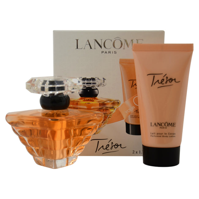 Lancome Tresor by Lancome for Women - 2 Pc Gift Set 1.0oz EDP Spray, 1.6oz Body Lotion