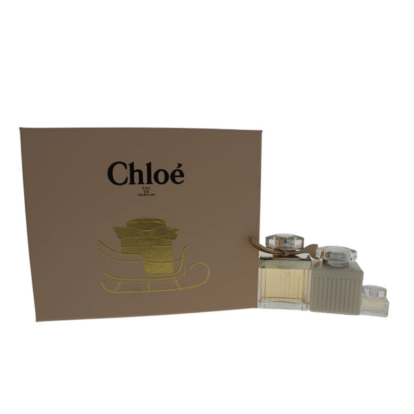 Chloe Chloe by Chloe for Women - 3 Pc Gift Set 2.5oz EDP Spray, 3.4oz Perfumed Body Lotion, 0.17oz EDP Splash