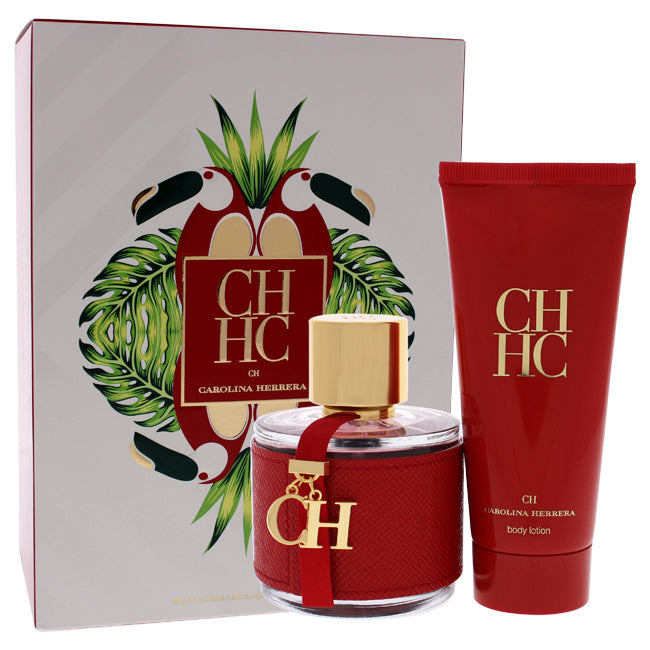 Carolina Herrera Good Girl 3 PC Gift Set - 1.7oz EDP Spray, 0.24oz EDP Spray, 2.5oz Body Lotion