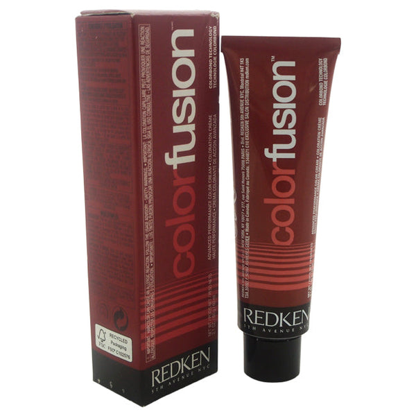 Redken Color Fusion Color Cream Fashion # 5T Titanium by Redken for Women - 2.1 oz Hair Color
