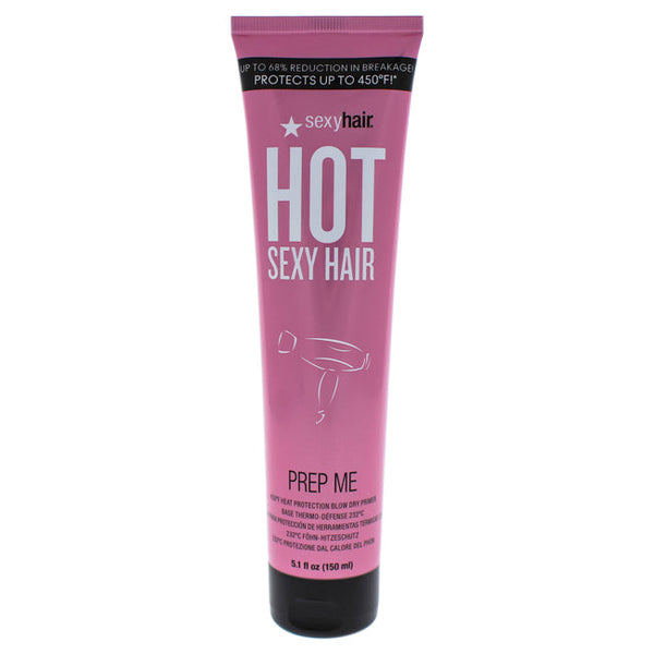 Sexy Hair Hot Prep Me Heat Protection Blow Dry Primer by Sexy Hair for Women - 5.1 oz Primer