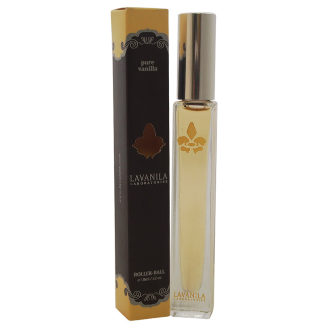 Lavanila The Healthy Fragrance - Pure Vanilla by Lavanila for Women - 0.32 oz Roller-Ball (Mini)