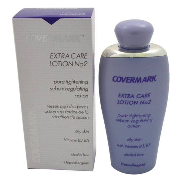 Covermark Extra Care Lotion No2 Pore Tightening Sebum Regulating Action - Oily Skin by Covermark for Women - 6.76 oz Lotion