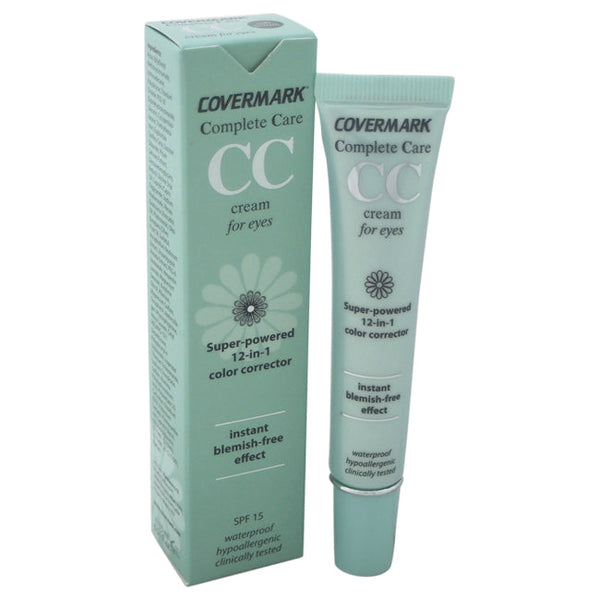 Covermark Complete Care CC Cream For Eyes Waterproof SPF 15 - Soft Brown by Covermark for Women - 0.51 oz Makeup