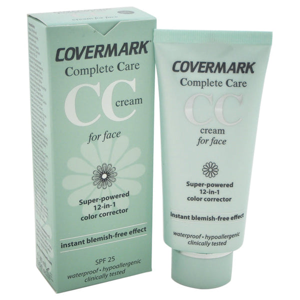 Covermark Complete Care CC Cream For Face Waterproof SPF 25 - Light Beige by Covermark for Women - 1.35 oz Makeup