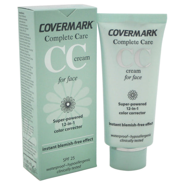 Covermark Complete Care CC Cream For Face Waterproof SPF 25 - Caramel Brown by Covermark for Women - 1.35 oz Makeup