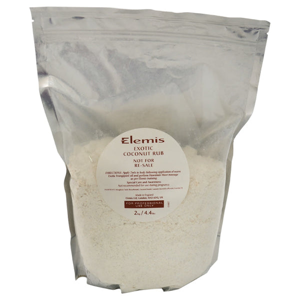 Elemis Exotic Coconut Rub by Elemis for Women - 4.4 lb Treatment