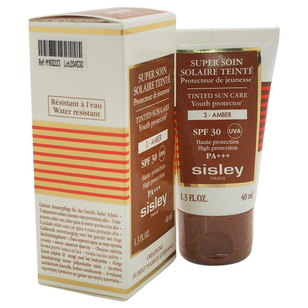 Sisley Super Soin Solaire Tinted Sun Care SPF 30 - 3 Amber by Sisley for Women - 1.3 oz Sun Care