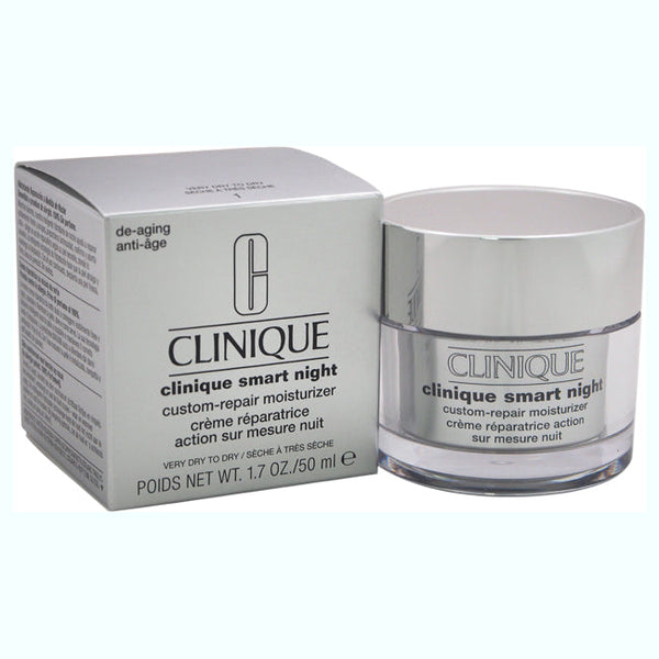 Clinique Clinique Smart Night Custom-Repair Moisturizer - Very Dry To Dry by Clinique for Women - 1.7 oz Moisturizer