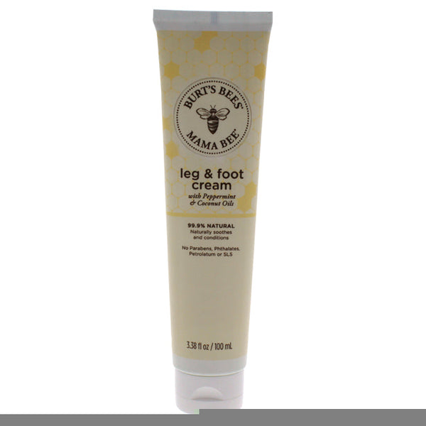 Burts Bees Mama Bee Leg & Foot Creme by Burts Bees for Women - 3.38 oz Cream