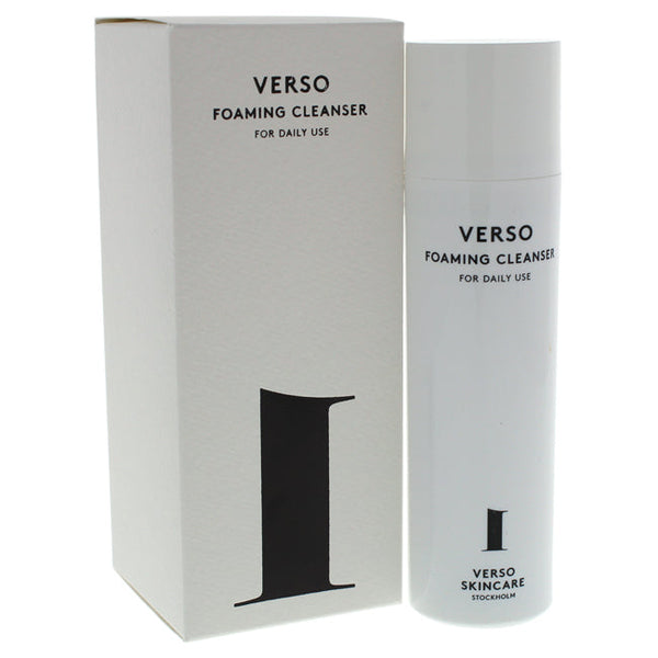 Verso Foaming Cleanser by Verso for Women - 3.04 oz Cleanser