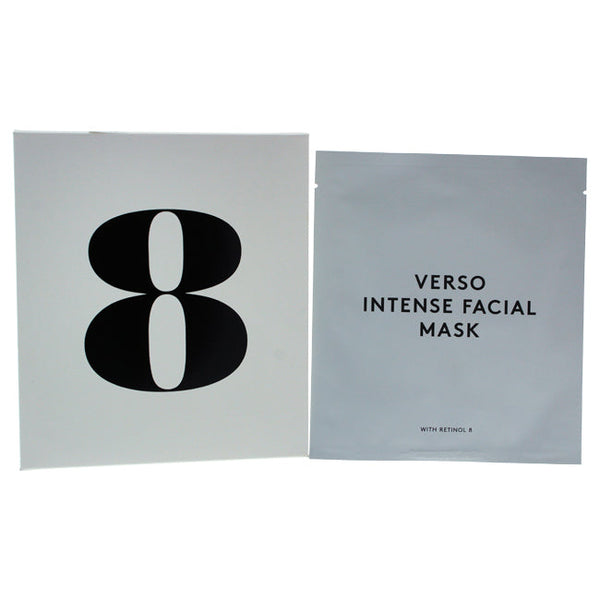Verso Intense Facial Mask by Verso for Women - 4 x 0.88 oz Mask
