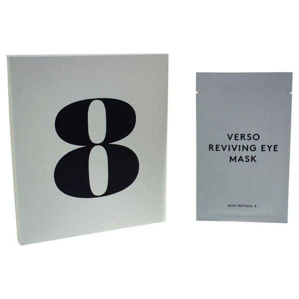 Verso Reviving Eye Mask by Verso for Women - 4 x 1 oz Mask